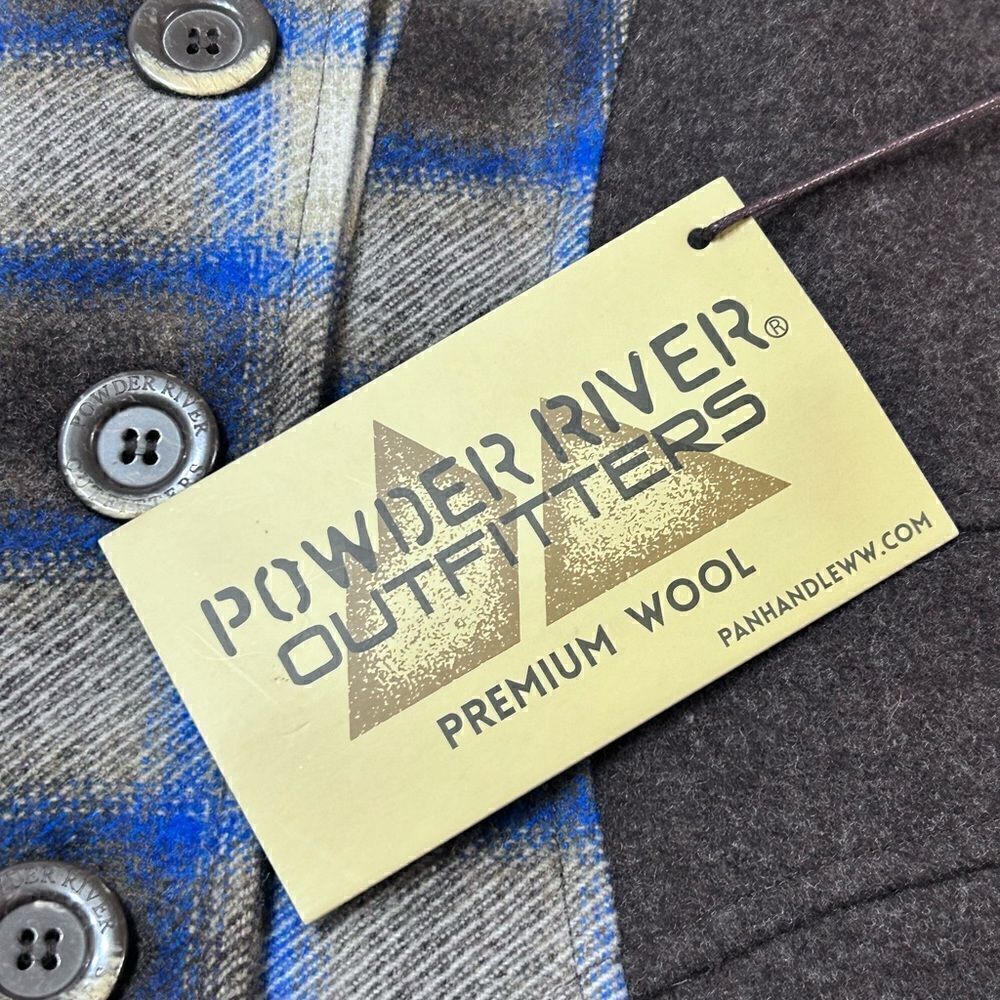 Powder River Outfitters Collection by Panhandle Slim Plaid Wool Jacket - Picture 12 of 12